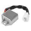 12V Voltage Rectifier 4 Pin 33g 81960 60 00 Aluminum Alloy Replacement for XT250LC XT350 XT350B XT350D