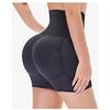 High Waist Cross Compression Tummy Control Shaper Shorts With Side Hooks