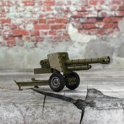 Militära vapen WW2 Tyskland Soldat Kanon Minifigurer Soldater Militära vapen Byggklossar Kit Tegelstenar Modell Barnleksaker