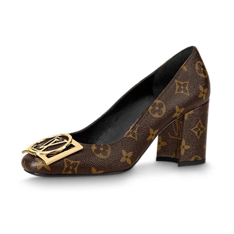 Louis Vuitton Madeleine High Heels Women's Brown 1A8N8L