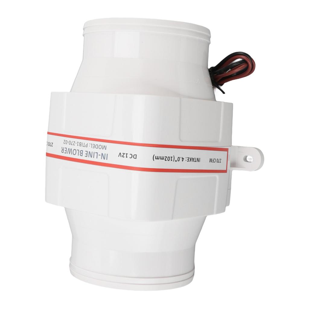 12v Electric In Line Blower ABS Shell Marine Boat In Line Bilge Air Blower Marine Cabin Engine