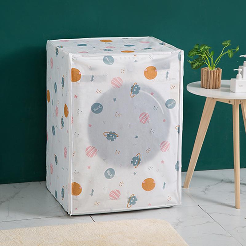 1PC Universal Washing Machine Cover Washing Machine Dust Cover Anti-Mold Laundry Cover Heavy-Duty 83x62cm/84x57cm