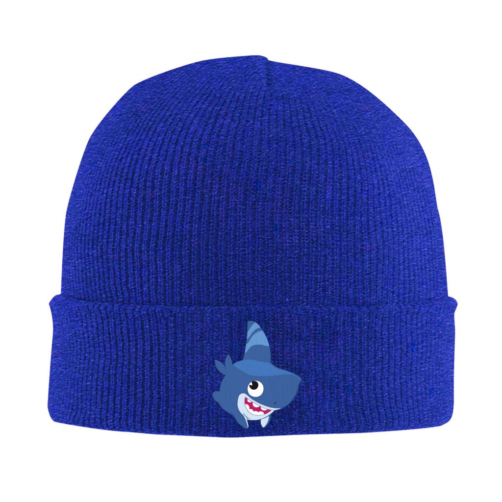 Funny Shark Dog  Warm Knitted Cap Winter Knit Bonnet Hat Skullies Beanies Hip Hop Caps for Unisex