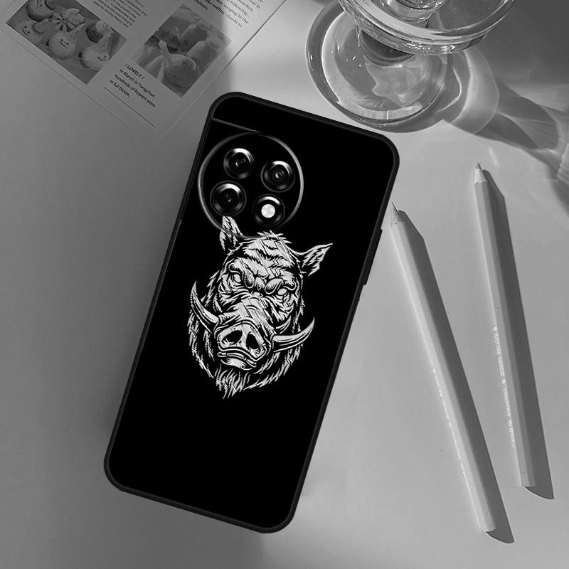 

Wild Boar Funda For OnePlus 12 12R 13 R 11 9 10 Pro 8T 9RT 10T OnePlus Nord 4 CE 2 3 Lite N20 N30 Case OnePlus Nord