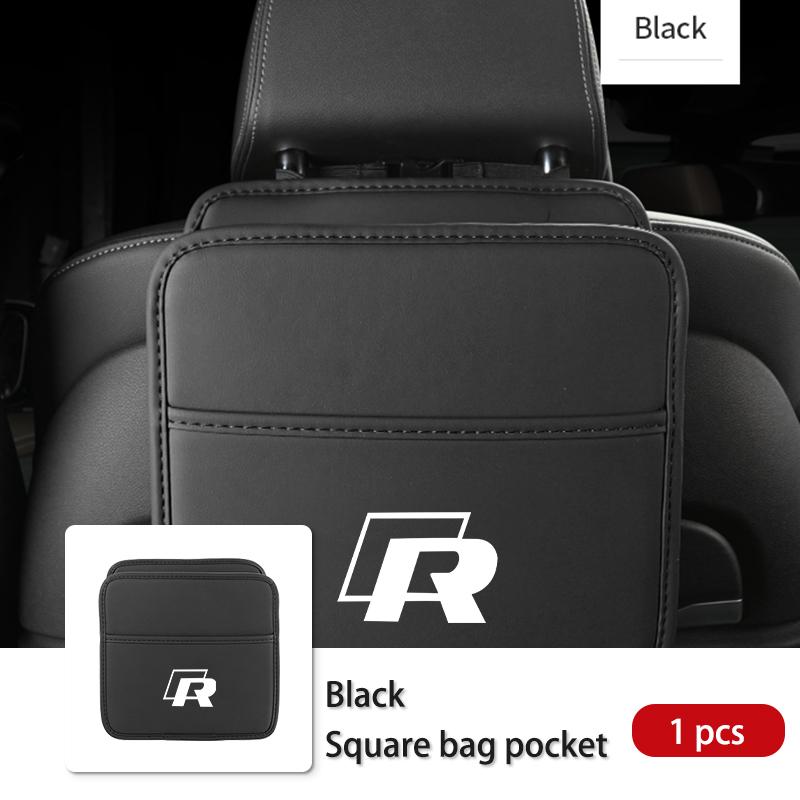 Portable Car Foldable Trash Can Hanging Stuff Storage Case For Volkswagen VW Scirocco Passat Polo B5 B6 B7 CC Tiguan Sharan 5HDSA
