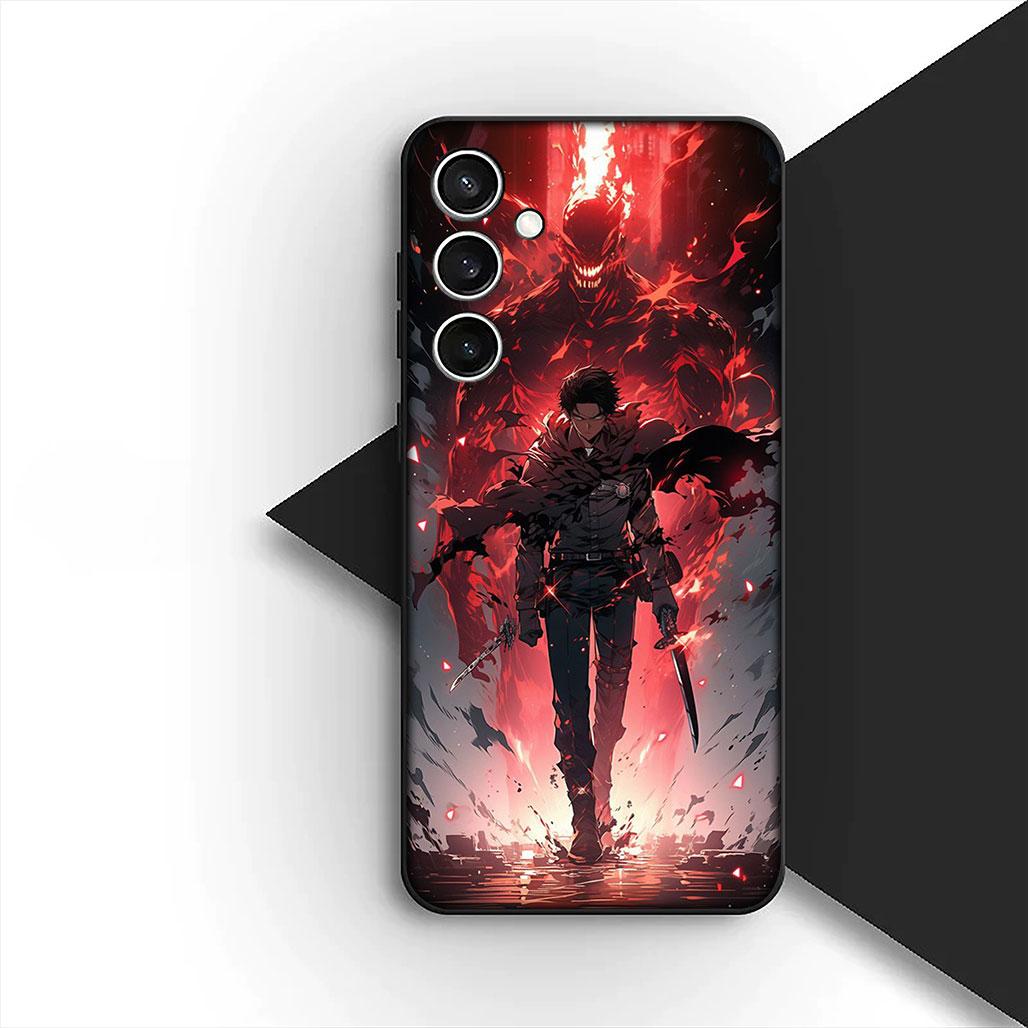 

Чехол-обои Attack on titan levi для Samsung Galaxy S22 S21 S20 FE Ultra Plus A07 A15 A16 A17 A25 A37 A57 + Чехол для телефона Galaxy S20