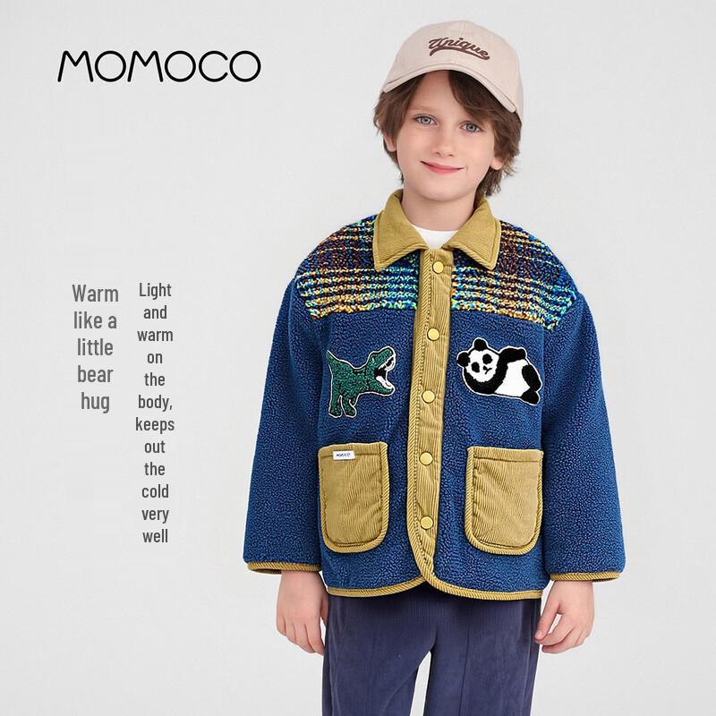 MOMOCO Boys  Trendy Winter Fleece Jacket 105
