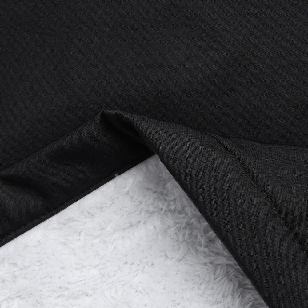 Dame Høst Vinter Pluss Fløyel Utendørs Jakke Vindtett Vanntett Fjellklatring Hettekåpe