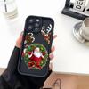 Santa Claus Christmas Tree Phone Case Soft Silicone For IPhone 17 16 15 14 13 12 Mini 11 Pro Max Plus Camera Lens Protection Cov