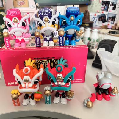 Authentisches Wasa Glückslöwe Drache Spielzeug Mystery Box Schlangenjahr Weihnachtsgeschenk Trendige Blind Box Sammelfigur Reichtum Anzieher
