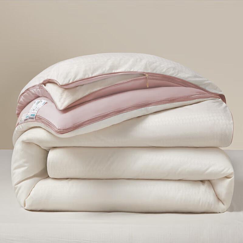 

DZQ All-Season 2-in-1 Zippered Soybean Fiber Duvet 150x200cm 3+6 jin
