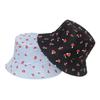 Stylish Artsy Fisherman Hat For Women Korean Style Sun Hat With Mushroom Print