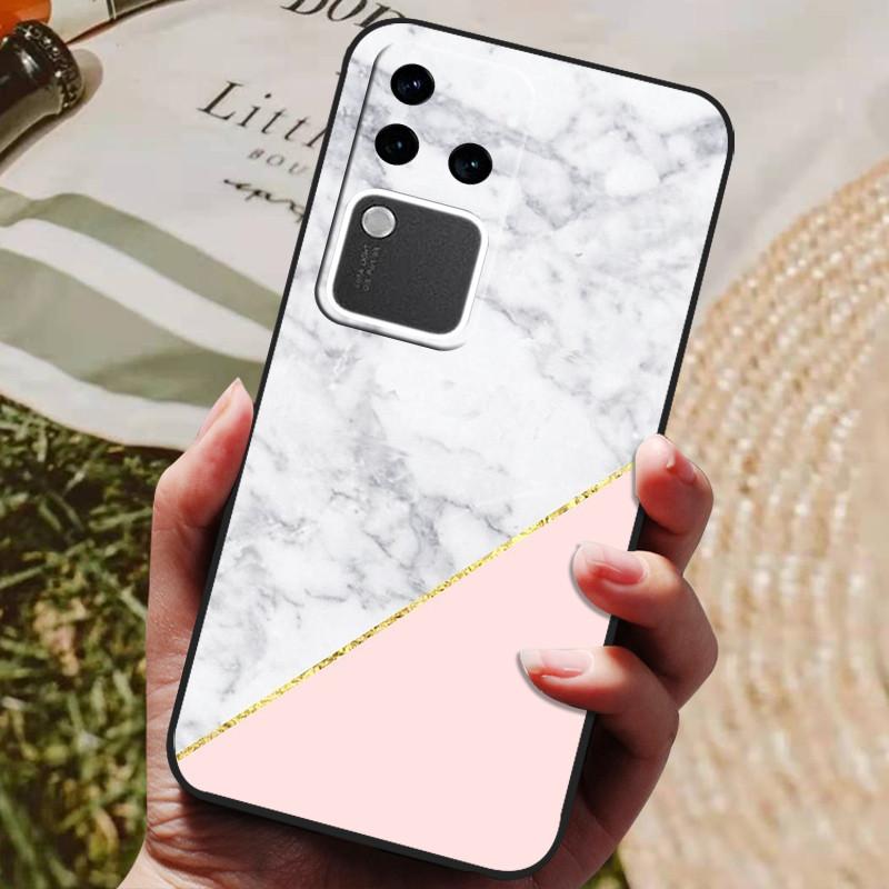 For Vivo V30 Pro V2319 Case Luxury Phone Silicon Back Cover For Vivo V30 V2318 V 30 VivoV30 V30Pro Cases Protective Shell Capas