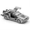 Non-Toxic Moc New Back To The Future Time Machine Car Building Blocks Set Deloreaned Speed Vehicle Bricks Kid Toys For Children Gifts