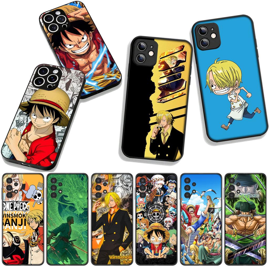 Cover for Xiaomi Redmi Note 14 12 13 ProPlus A4 A3 Pro Plus 12C 13C 14C 5G Phone Case Roronoa Zoro One Sanji Piece Luffy