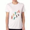 Fear The Peacock Ladies Cotton T Shirt, Pure Cotton Premium Printing, Durable, Casual And Fashionable. Peacock Graphic Design, Round Neck, Short Sleev