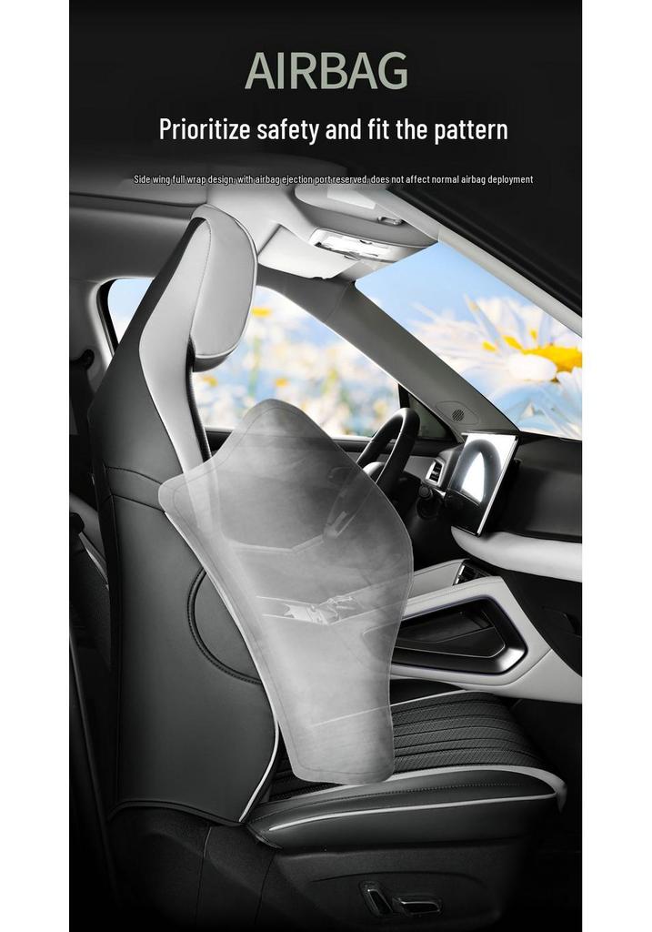 BYD Yuan UP 5-Seater Leather Car Seat Cushion Cover - New Model