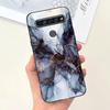 Para Funda LG K61 LMQ630EAW LM-Q630 Flor de Moda Suave Coque Fundas de Teléfono Para LG K61 2020 K 61 Cubierta Trasera de Silicona Para LGK61 Funda