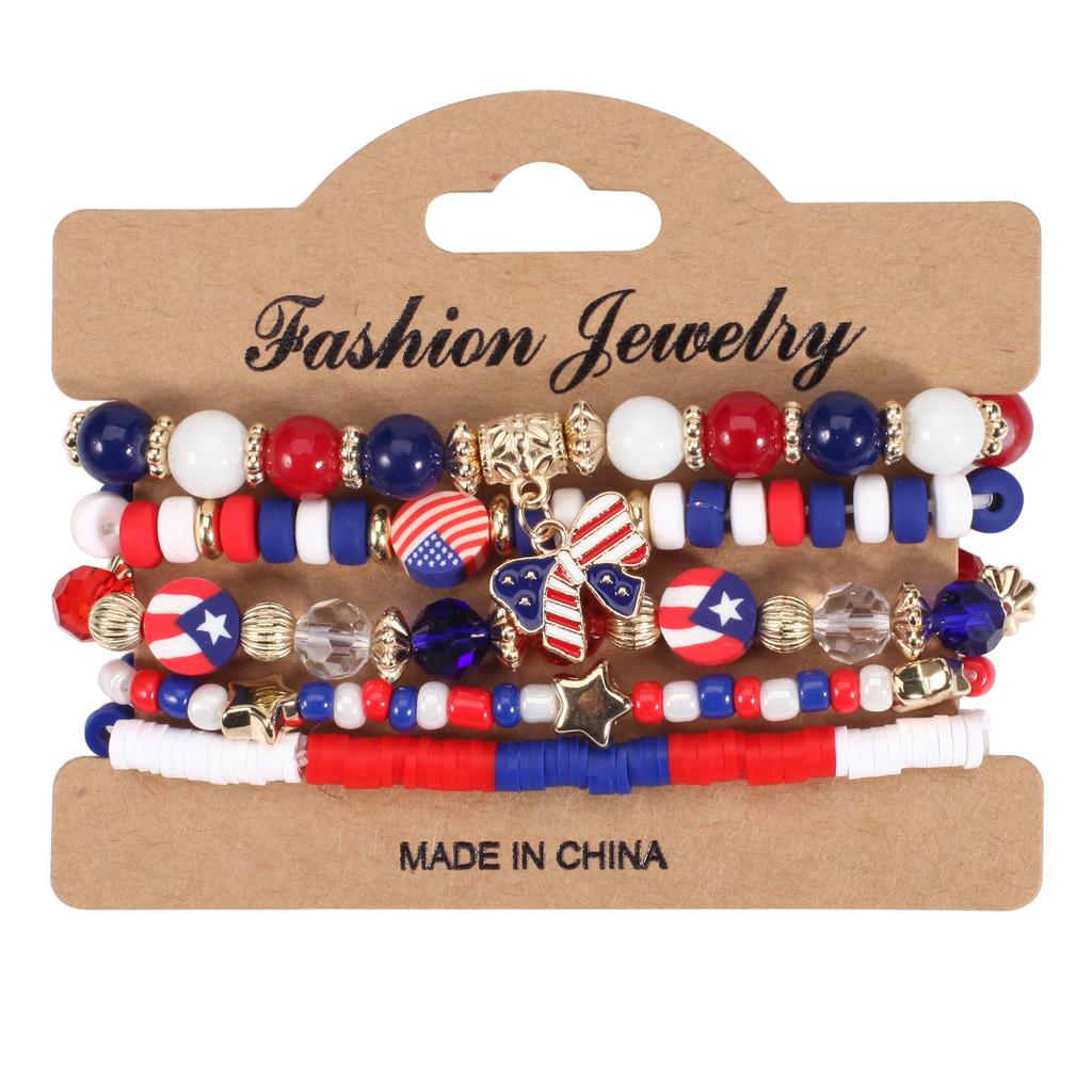 JYL TS Bracelet Bohemian Glass Bead  Fringe Design Exudes Vitality