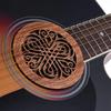 Decorative Cutout Acoustic Guitar Accessory Guitar Feedback Buster  For Acoustic Guitars
