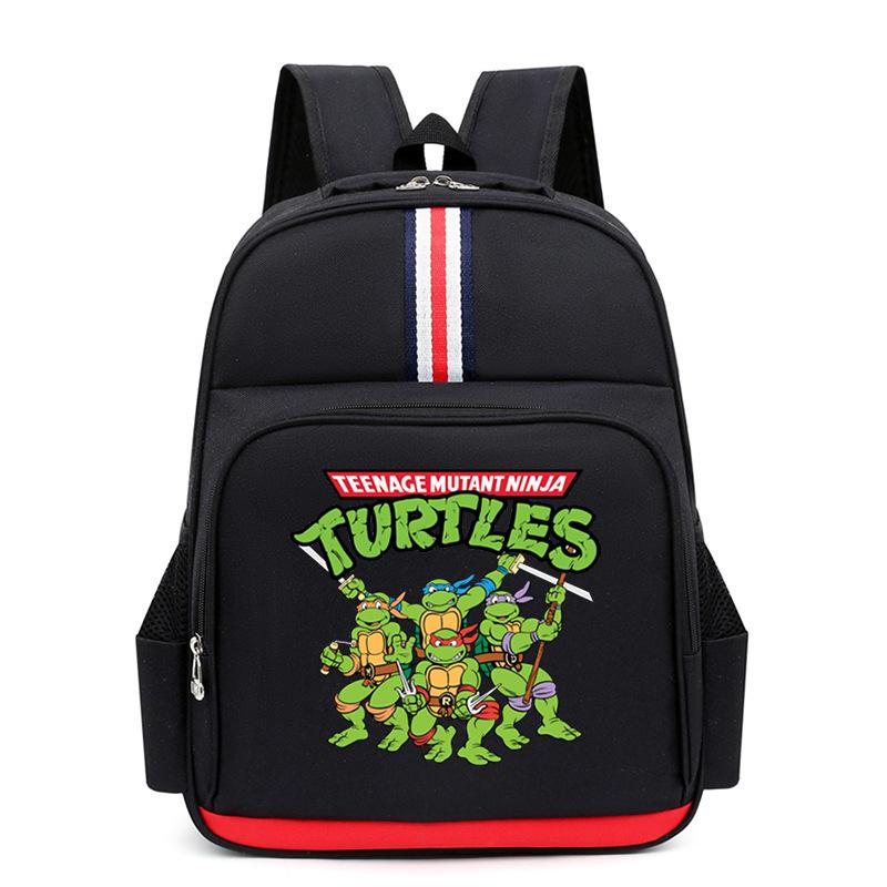 Hot Sale Teenage Mutant Ninja Turtles Cartoon Printed Backpack Elementary and Secondary School Students Outdoor Leisure Large Capacity