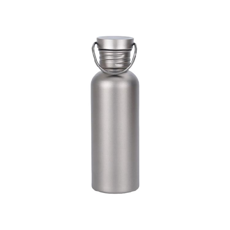 Titaniums Sport Bottle with Lid Flask Wide Mouth Water Bottle Drinking Bottle for Camping Cycling Hiking Beverage Bottle