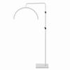 22in 36W Half Moon Light with Phone Clip Adjustable LED Standing Beauty Lamp for Video Recording