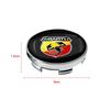 4 piezas 56/60 mm Tapas Centrales de Rueda de Coche Pegatina Emblema para Abbas Abarth Punto 124 125 500 595 695 OT2000 Stilo Ducato