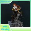 SteinsGate Makise Kurisu Anime Action Figure 25.5cm PVC Laboratory Theme Collectible Desktop Decoration Ideal Gift for Fans