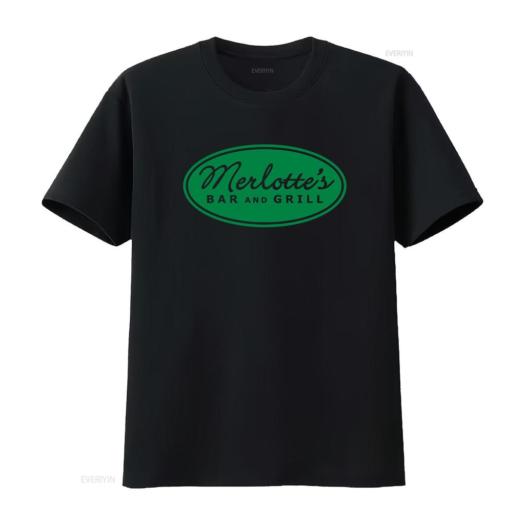 Juniorské tričko True Blood TV Show Series Merlottes Bar and Grill Print Bílé Cosplay Vintage Vyprané Streetwear Strečové