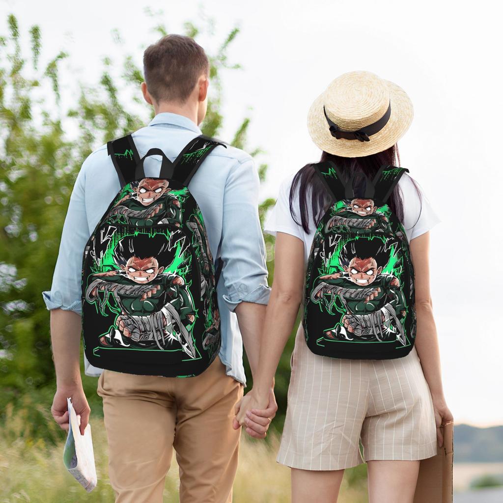 Fashion Anime Best Fighter Rock Backpack Mochilas Super Quality Office Work Zipper Closure Rucksack