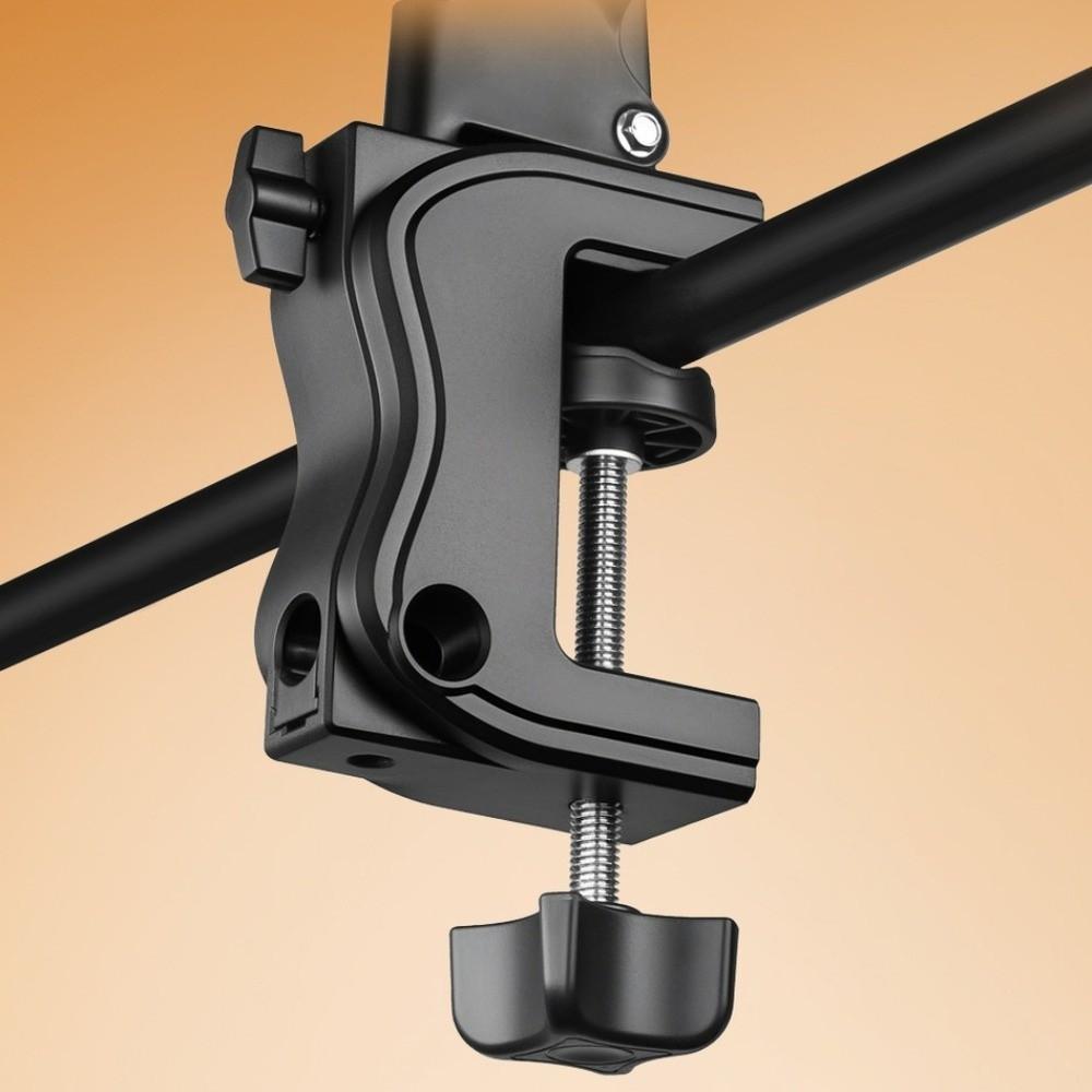 Mit Fülllicht Handyhalterung Höhenverstellbare Klemmenhalterung Handyhalterung Live-Lernen