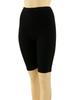 Caron Cotton Blend Stretch Half Made In Size M Women's Leggings, Length, Japan, Black, (SP11505)