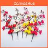Blossom Plum Simulated Artificial Green Plants Used For Indoor Decoration