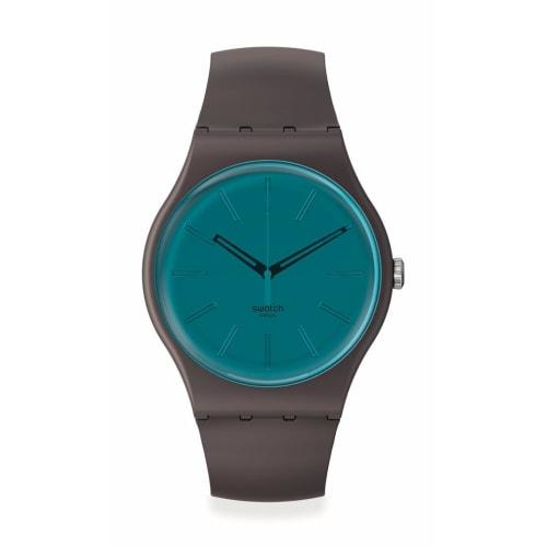 

Swatch DARK DUALITY SO29C100 Brown Watch