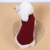 Dog Sweaters for Small Dogs Winter Warm Clothes Turtleneck Knitted Chihuahua For Sphinx Cat Dog Sweater ForYork Warm Dog Clothes