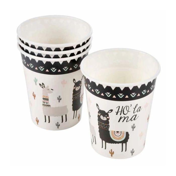Set de 6 gobelets en papier Ho Lama