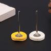 Polishing Wheel 5Pcs T-Shape 2.35mm Handle Yellow/White Cloth Wheel Jewelry Polishing Cloth Wheel Fine Polish Leather Wheel Tool