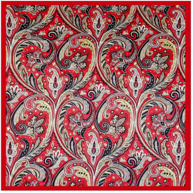 New Designs 90*90cm Square Silk Scarves Women Foulard Head Scarf Ladies Shawl Wrap Bandanna Female Chiffon Hijab Beach Scarf