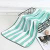 Thickened Coral Fleece Bath Towel: Non-Shedding, Quick-Dry, Water-Absorbent with Color Stripes