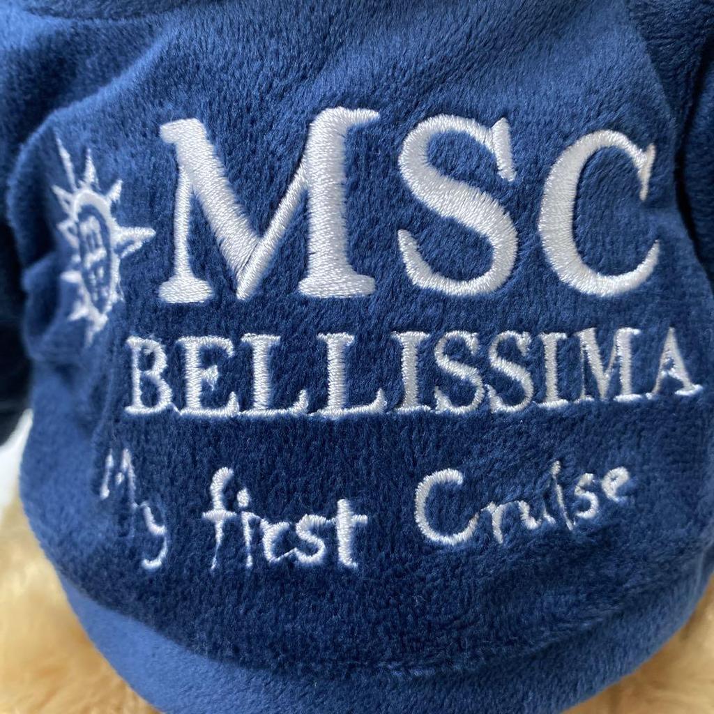 [USED] MSC Bellissima Teddy Bear First Cruise ver.