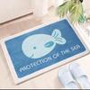 Cute Cartoon Animal Shaped Bath Mat Super Absorbent Soft Imitation Cashmere Non Slip Backing For Bathroom Kids Bedroom
