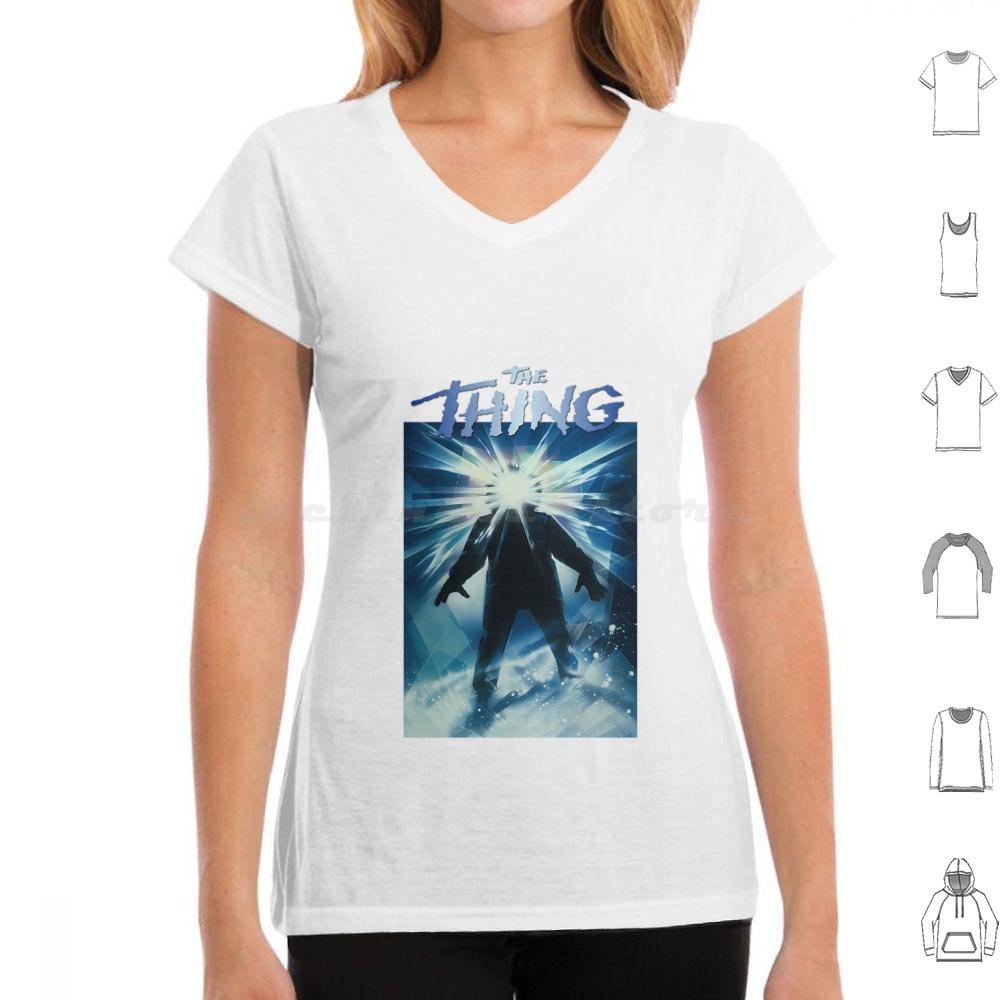 The Thing 1982 T Shirt Cotton Men Women DIY Print 1982 The Thing Horror John Carpenter The Thing 1982 Movie Monster Horror