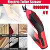 1500mAh Cordless Electric Scissors Multipurpose Fabric Leather Cloth Cutting Chargeable Fabric Sewing Handheld Scissors 110V-220V