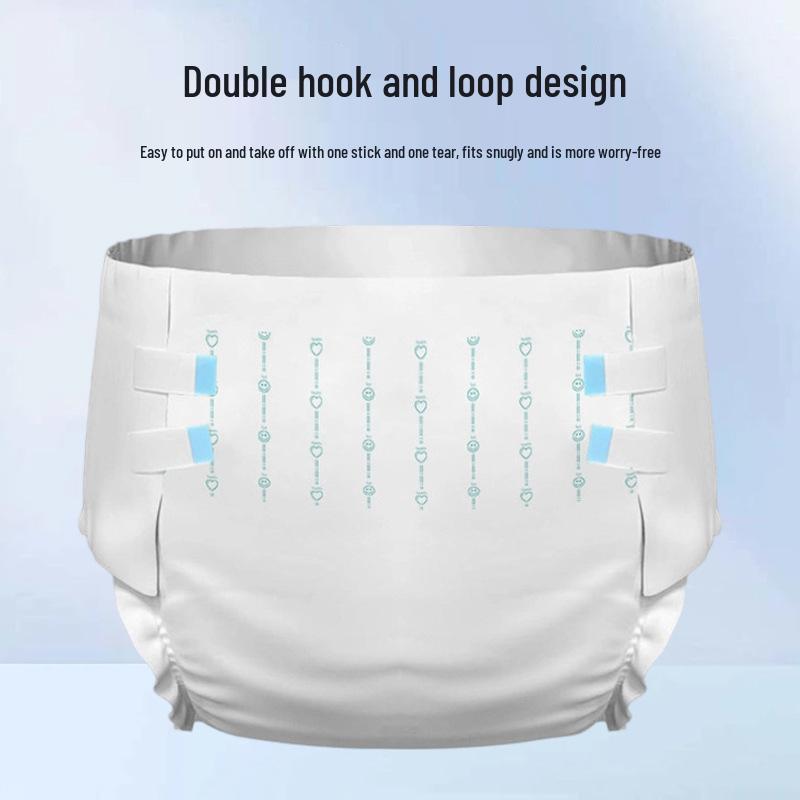 Comfortable XL Breathable Adult Pull-up Diapers with Adhesive for Elderly