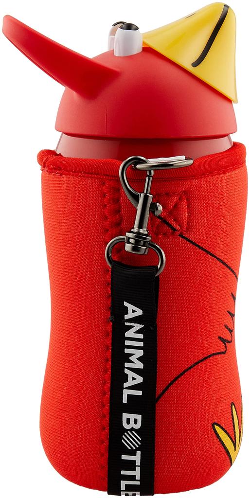 THERMO MUG Cool Sports Animal Bottle, Red, 380ml, Bottle, AM18-38