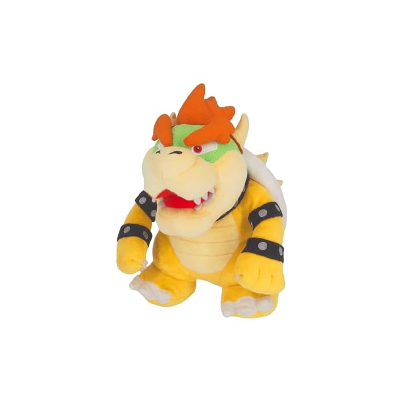 Sanei Boeki Super Mario ALL STAR COLLECTION Bowser (S) W18 x D24 x H26cm Plush Toy AC10