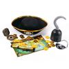 Kinder Piratenkapitän Cosplay Kostüm Requisiten Piraten Augenklappe Haken Münzen Teleskop Kinder Favors Geschenk Spielzeug Piratenparty Halloween