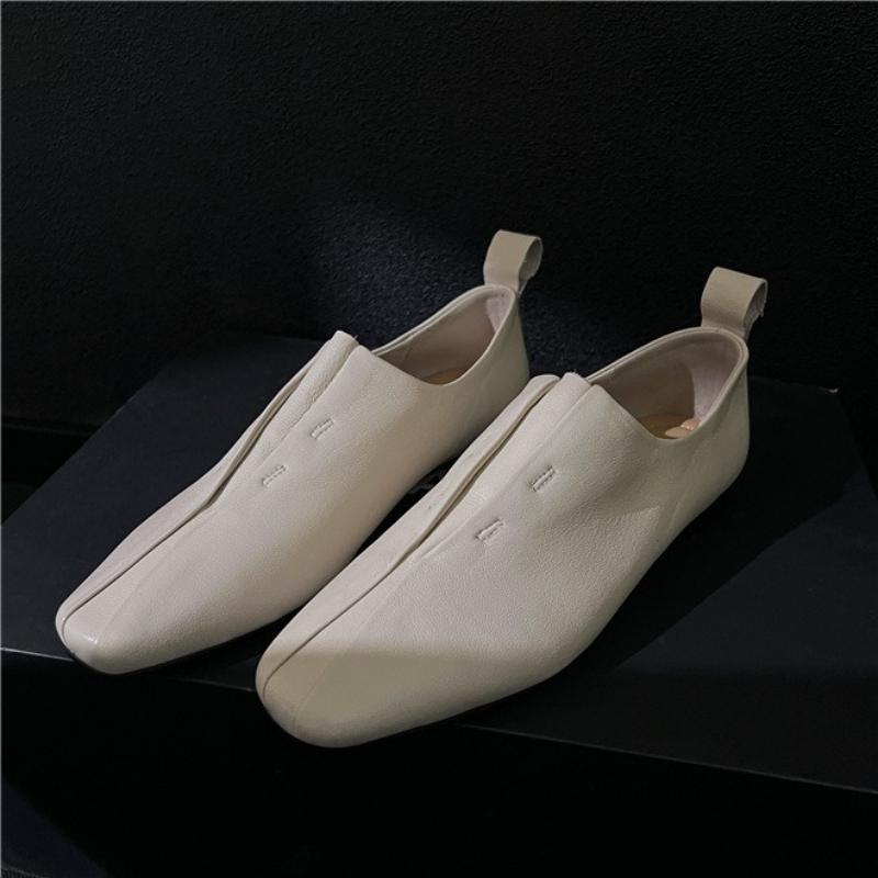 Fashion Fashion Versatile Woman Shoes 2025 Spring New Square Toe Flat Shoes Simple Women's Loafers Anti Slip Women Casual Shoe Zapatos
