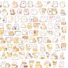 108Sheets Kawaii Cartoon Cats Dog Stickers Cute Diary Album Decoration Stickers Aesthetic Stationery School Supplies Gift